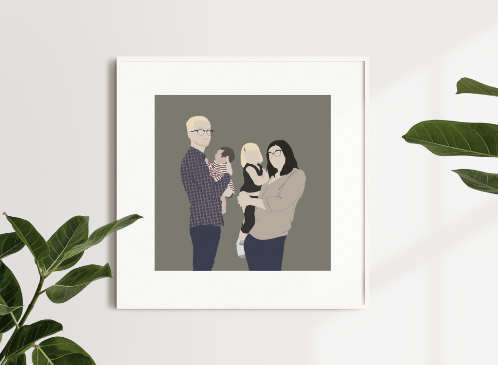 Illustration famille
