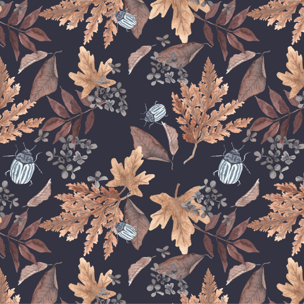 Automne glacé planche style