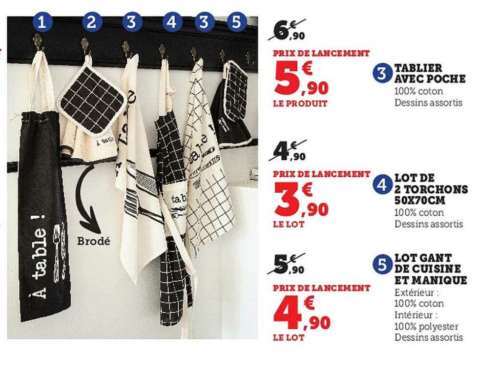 Super U © – Collection cuisine 2022